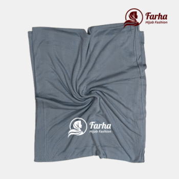 Jersey Hijabs (Ash) images 1 for Farha Hijab Fashion