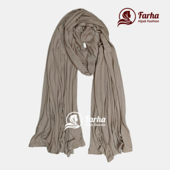 Jersey Hijabs (Beige) images for Farha Hijab Fashion