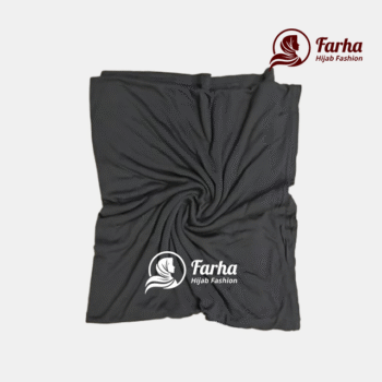 Jersey Hijabs (Black) images 1 for Farha Hijab Fashion