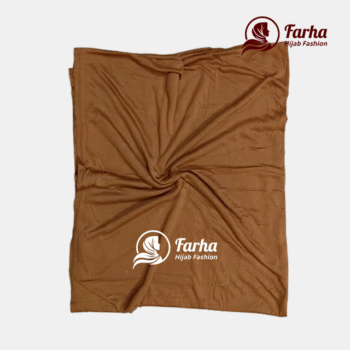 Jersey Hijabs (Caramel) images 1 for Farha Hijab Fashion