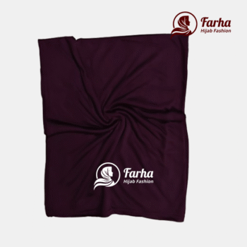 Jersey Hijabs (Dark Violel) images 1 for Farha Hijab Fashion