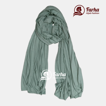 Jersey Hijabs (Light Mint) images for Farha Hijab Fashion
