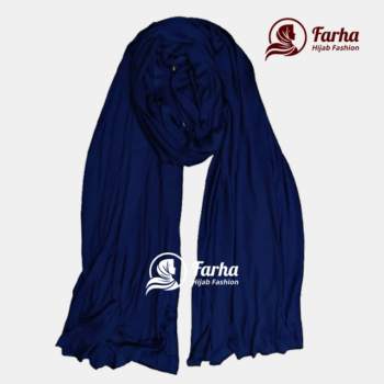 Jersey Hijabs (Navy blue) images for Farha Hijab Fashion
