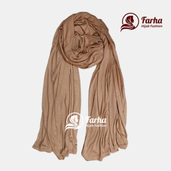 Jersey Hijabs (Rose Gold) images for Farha Hijab Fashion