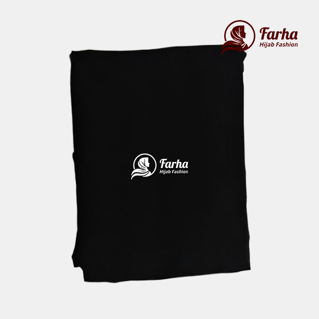 Meherin Jilbab Khimar Hijab - Black Farha Hijab Fashion Meherin Jilbab Khimar Hijab - Black Farha Hijab Fashion