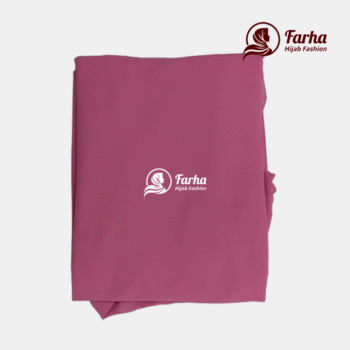 Meherin Jilbab Khimar Hijab – Dusty Pink images 2 Farha Hijab Fashion