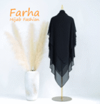 মেহেরিন জিলবাব হিজাব Black Color images Farha Hijab Fashion