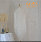 মেহেরিন জিলবাব হিজাব white color images Farha Hijab Fashion