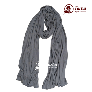 Jersey Hijabs (Dark Ash) images for Farha Hijab Fashion