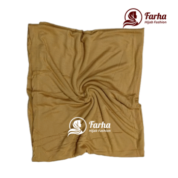 Jersey Hijabs (Gold) images 1 for Farha Hijab Fashion
