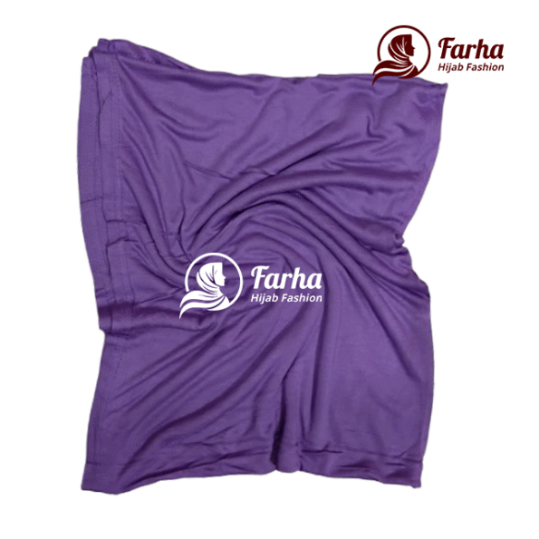 Jersey Hijabs (Purple) images 1 for Farha Hijab Fashion