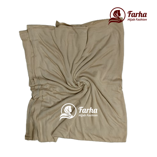 Jersey Hijabs (Stone Beige) images 1 for Farha Hijab Fashion Jersey Hijabs (Stone Beige) images 1 for Farha Hijab Fashion