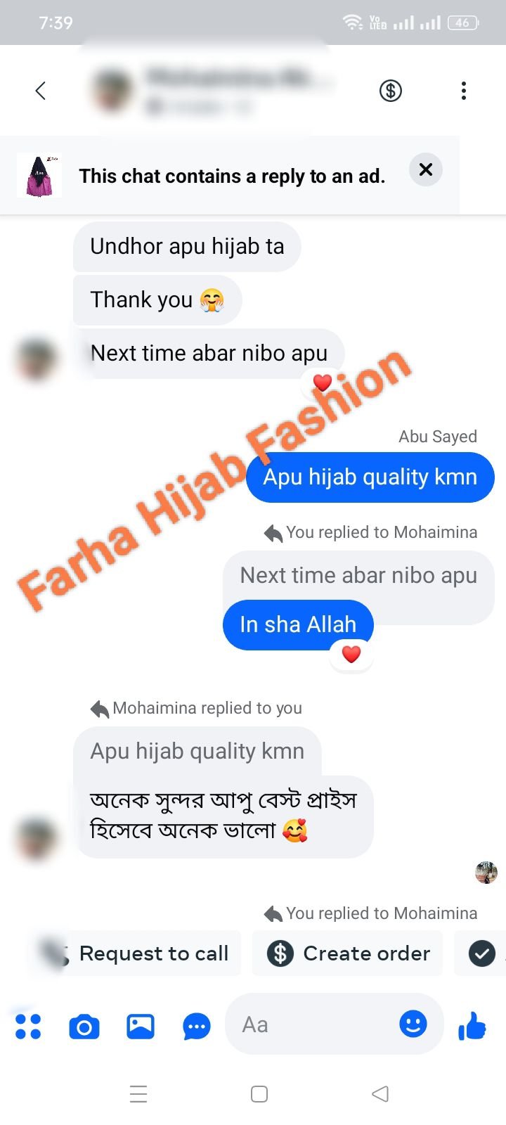 Our Happy Customer Reviews for Farha Hijab Fashion