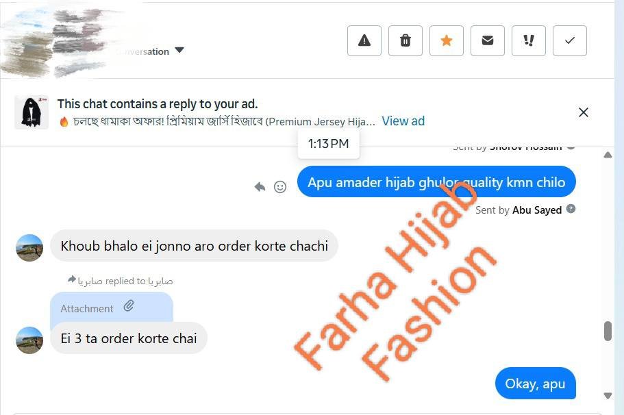 Our Happy Customer Reviews for Farha Hijab Fashion