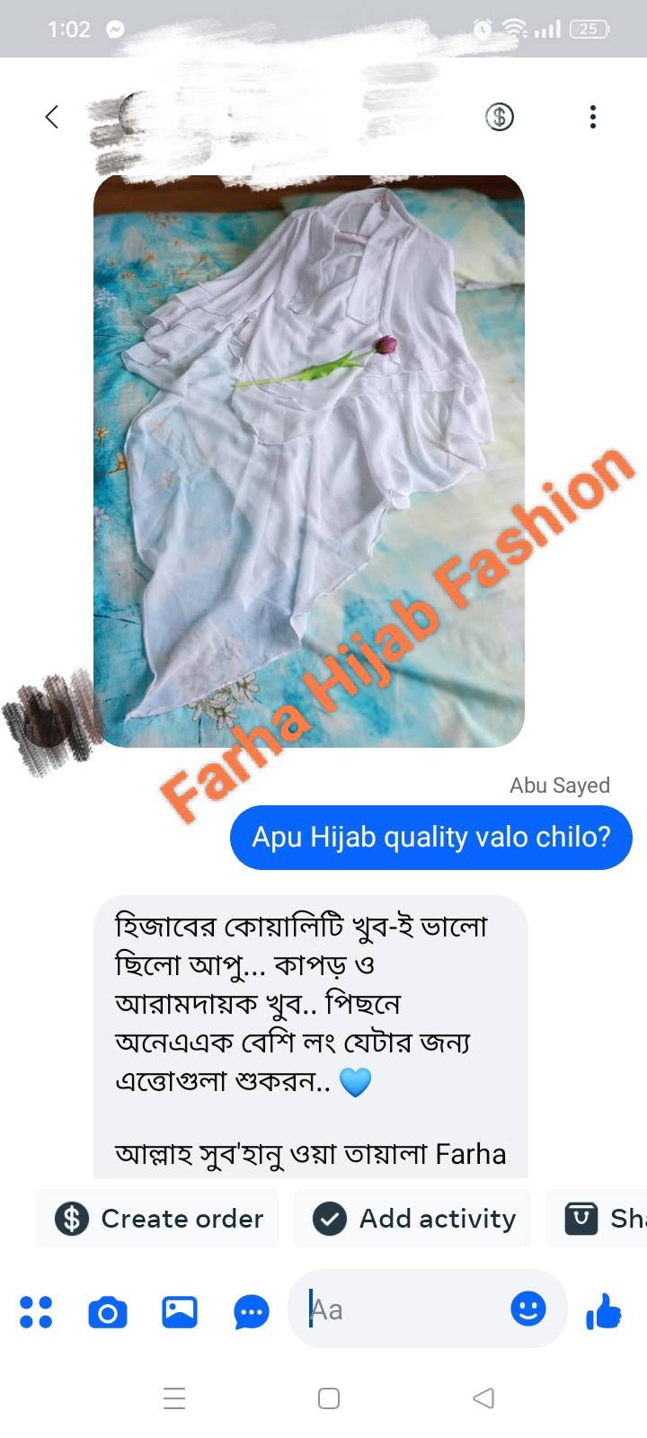Our Happy Customer Reviews for Farha Hijab Fashion