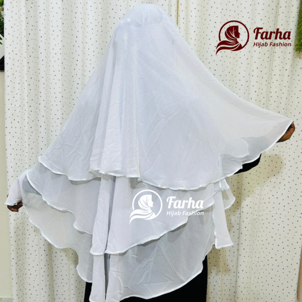 মহুয়া হুডি হিজাব ৩ পিস স্পেশাল সেট images for Farha Hijab Fashion