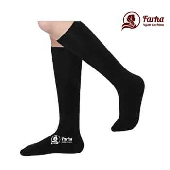 Black Socks Pair Pa Muja Images 2 for Farha Hijab Fashion