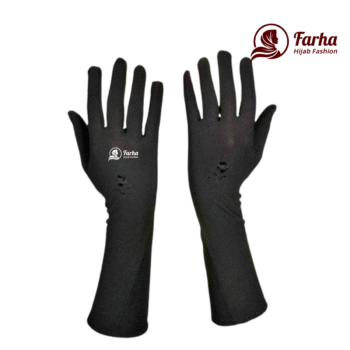 China Hand Socks - Black images for Farha Hijab Fashion (1)