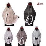 Combo 5 Colors Salat Hijab – Premium Boxi Voile Cotton Images for farha Hijab Fashion