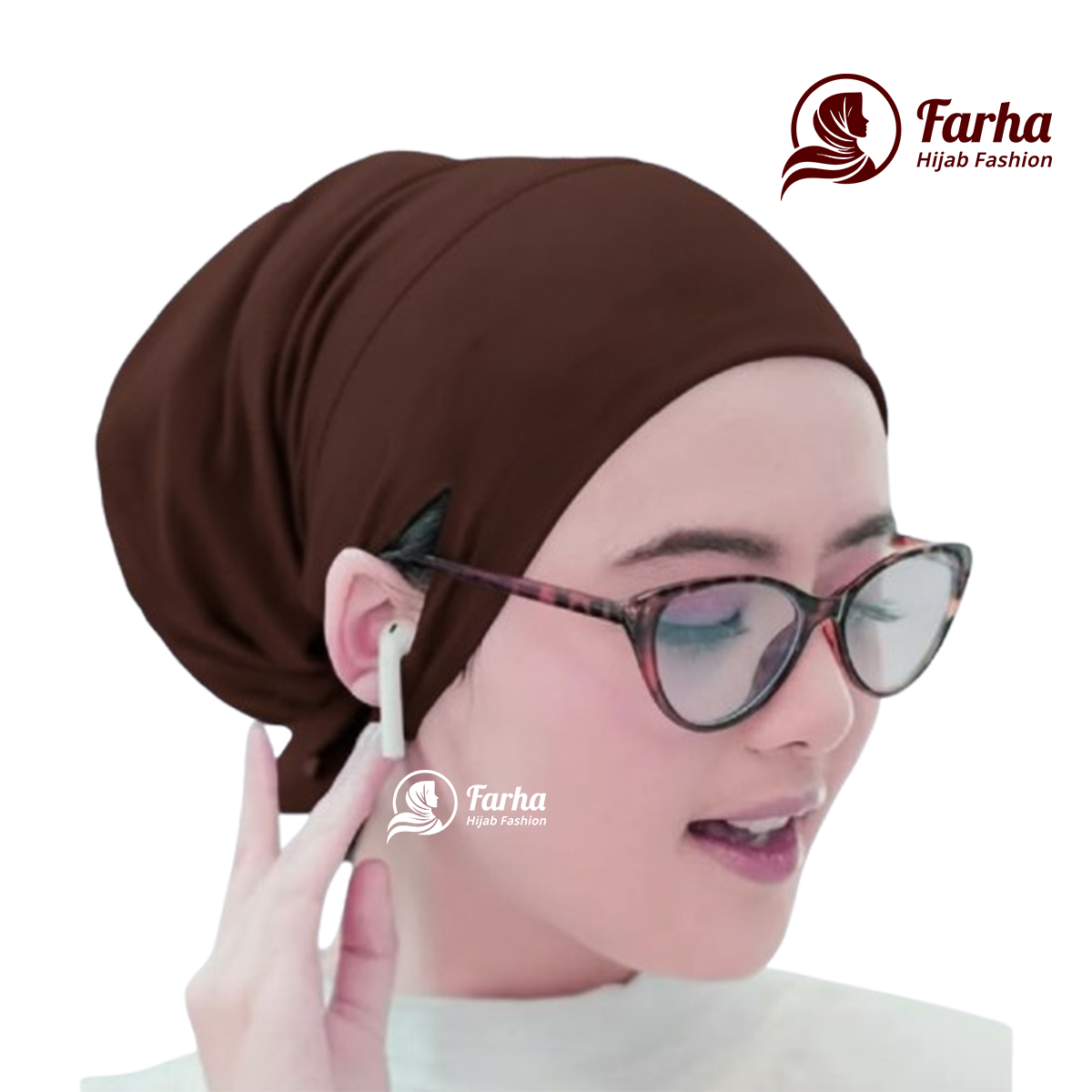 Ear Open Inner Cap Images for Farha Hijab Fashion (1) Ear Open Inner Cap Images for Farha Hijab Fashion