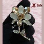 Flower Crystal Brooch images for Farha Hijab Fashion (11)