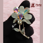 Flower Crystal Brooch images for Farha Hijab Fashion (13.1)