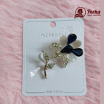 Flower Crystal Brooch images 08 for Farha Hijab Fashion