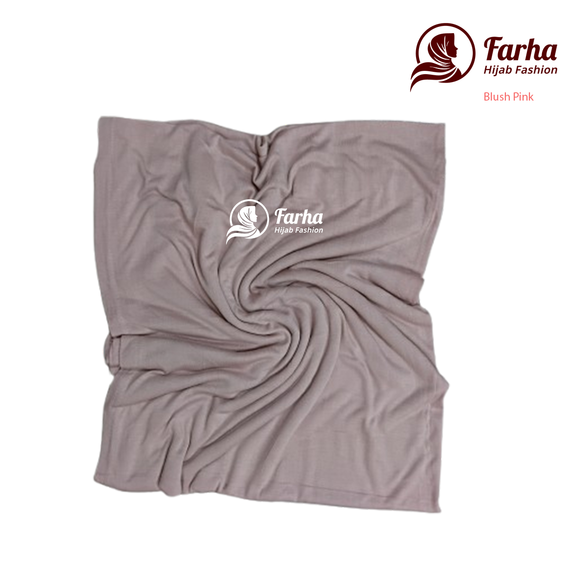 Jersey Hijabs (Blush Pink) images 1 for Farha Hijab Fashion Jersey Hijabs (Blush Pink) images 1 for Farha Hijab Fashion