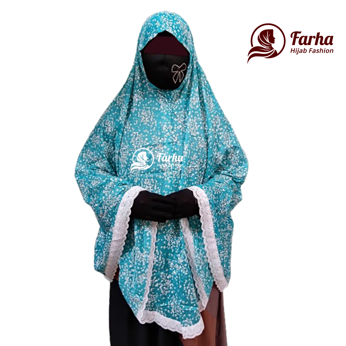 Premium Bexi Voile Cotton Salat Hijab images 4 for Farha Hijab Fashion Premium Bexi Voile Cotton Salat Hijab images for Farha Hijab Fashion