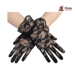 Premium Lace Full Finger hand socks images for farha hijab fashion