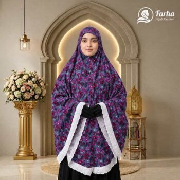 Salat Hijab – Premium Boxi Voile Cotton (SH02) Product Images for Farha Hijab Fashion