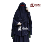 মহুয়া হুডি হিজাব ৩ পিস স্পেশাল সেট Black images 002 for Farha Hijab Fashion