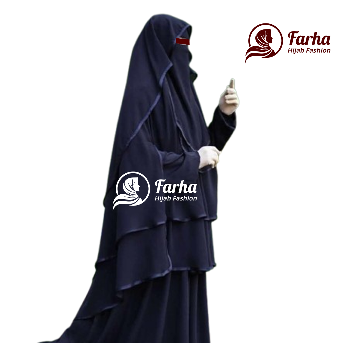 মহুয়া হুডি হিজাব ৩ পিস স্পেশাল সেট Black images 003 for Farha Hijab Fashion মহুয়া হুডি হিজাব ৩ পিস স্পেশাল সেট black images for Farha Hijab Fashion