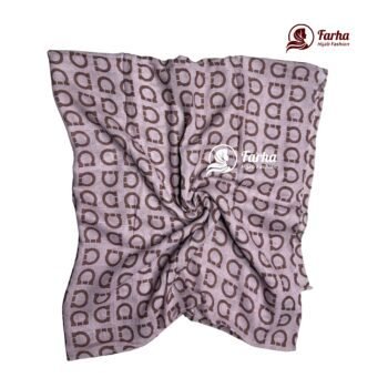 Soft China Cotton Print Hijab - P03 for Farha Hijab Fashion