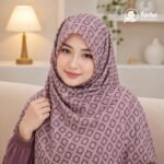 (12 Colors) Combo Pack – Soft China Cotton Print Hijab images 01 for farha hijab fashion