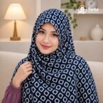 (12 Colors) Combo Pack – Soft China Cotton Print Hijab images 01 for farha hijab fashion