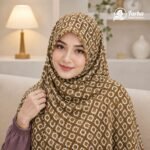 (12 Colors) Combo Pack – Soft China Cotton Print Hijab images 01 for farha hijab fashion