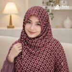 (12 Colors) Combo Pack – Soft China Cotton Print Hijab images 01 for farha hijab fashion