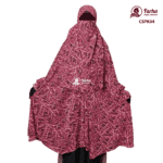 Century Silk Print Khimar with Niqab CSPK04 images For Farha Hijab Fashion
