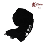 Chiffon Georgette Hijab Black color images For Farha Hijab Fashion