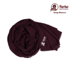 Chiffon Georgette Hijab Deep Maroon color images For Farha Hijab Fashion