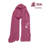 Chiffon Georgette Hijab Dusty Berry color images For Farha Hijab Fashion