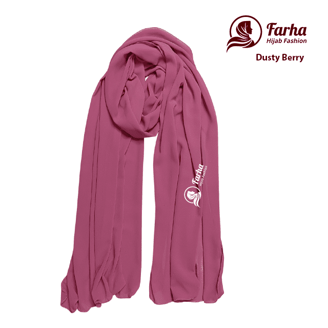 Chiffon Georgette Hijab Dusty Berry color images For Farha Hijab Fashion Chiffon Georgette Hijab Dusty Berry color images For Farha Hijab Fashion