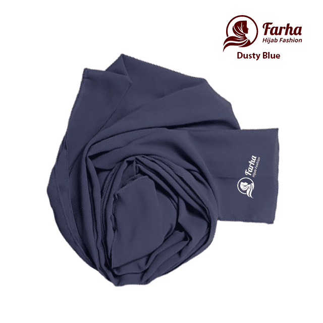 Chiffon Georgette Hijab Dusty Blue color images 1 For Farha Hijab Fashion Chiffon Georgette Hijab Dusty Blue color images 1 For Farha Hijab Fashion