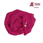 Chiffon Georgette Hijab Hot Pink color images For Farha Hijab Fashion