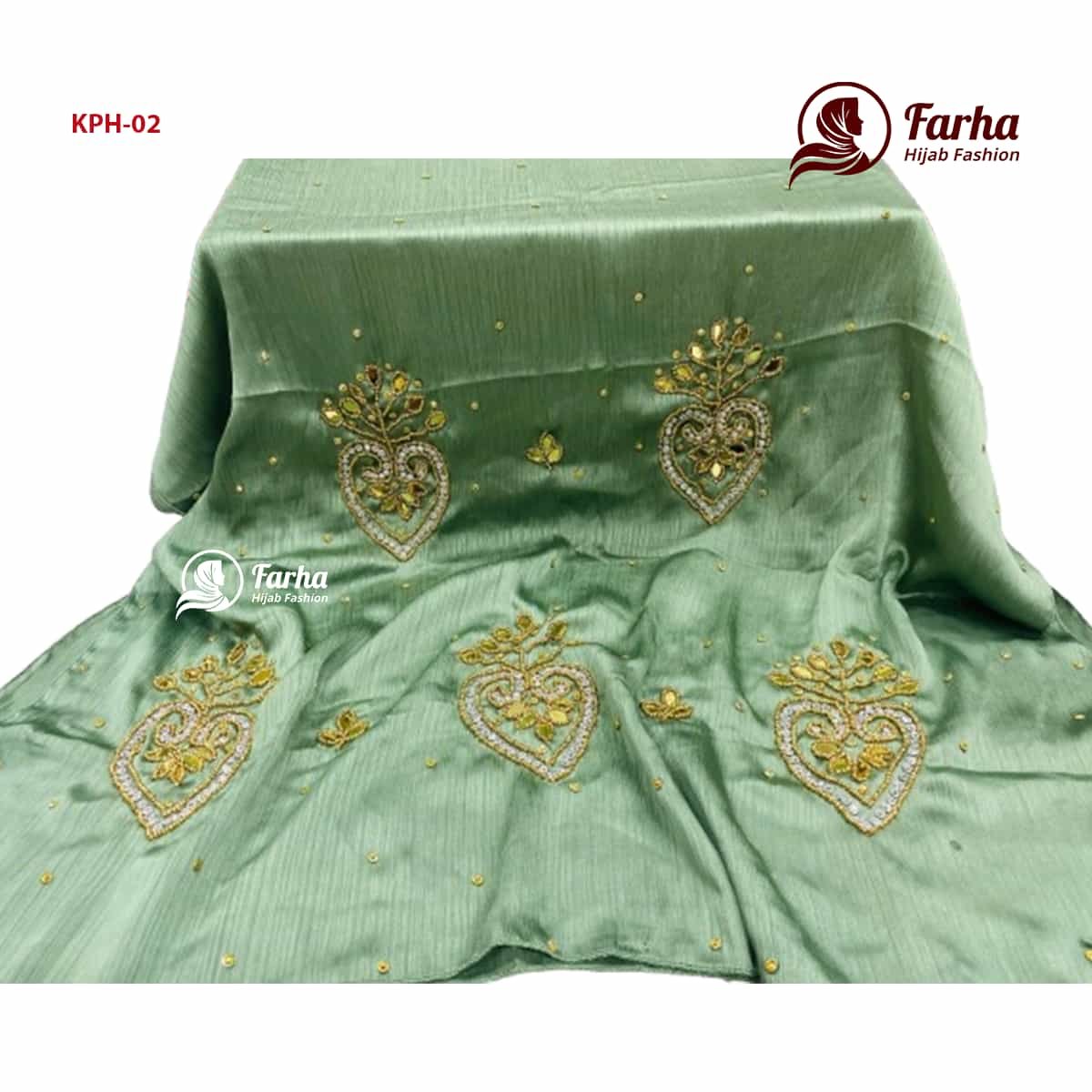 Karchupi Party hijab KPH02 images for Farha Hijab Fashion Karchupi Party hijab KPH02 images for Farha Hijab Fashion