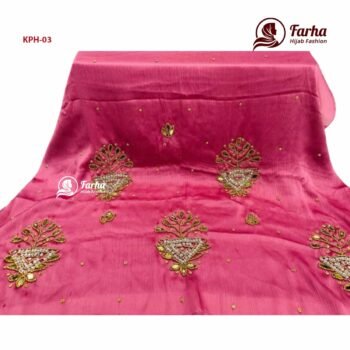 Karchupi Party hijab KPH03 images for Farha Hijab Fashion