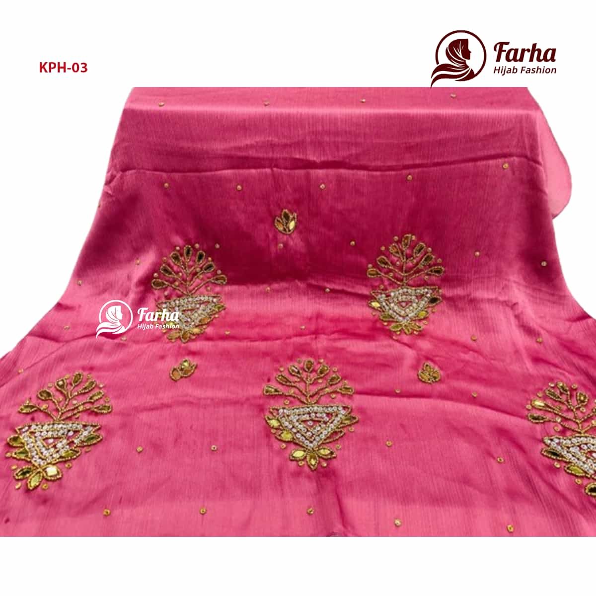 Karchupi Party hijab KPH03 images for Farha Hijab Fashion Karchupi Party hijab KPH03 images for Farha Hijab Fashion