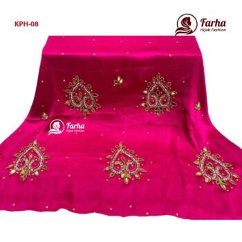 Karchupi Party hijab KPH08 images for Farha Hijab Fashion