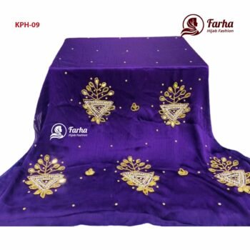Karchupi Party hijab KPH09 images for Farha Hijab Fashion